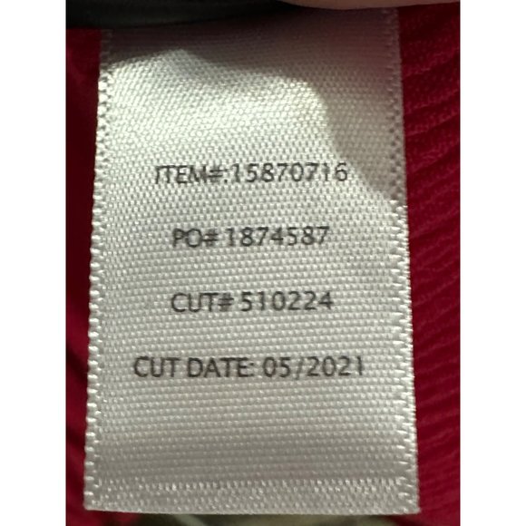 Torrid size 1(1X) pink lace appliqué feminine Boho keyhole back long sleeve top - Picture 7 of 8